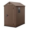 Domek narzędziowy KETER Darwin 4x6 Brązowy 125.8 x 184.5 x 205 cm