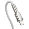 Kabel USB-C - Lightning BASEUS Cafule 1 m Biały Rodzaj Kabel
