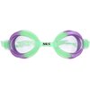 Okulary pływackie NILS AQUA 173 AF Zielono-fioletowy Regulacja Tak