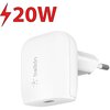 Ładowarka sieciowa BELKIN PD Home Charger WCA003VFWH 20W Biały