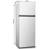 Lodówka HISENSE RT267D4AWF 143.4cm Biała Kolor producenta Biały