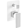 Bateria wannowa podtynkowa OMNIRES Parma PM7435 Chrom/Biały Bateria termostatyczna Nie
