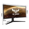 Monitor ASUS TUF Gaming VG34VQL1B 34" 3440x1440px 165Hz 1 ms [MPRT] Curved Przeznaczenie Dla gracza