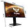 Monitor ASUS TUF Gaming VG259QR 24.5" 1920x1080px IPS 165Hz 1 ms [MPRT] Przeznaczenie Dla gracza