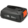 Zestaw GARDENA Ładowarka AL1830 Szybka CV + 2x akumulator 18V 2.5Ah 14907-20 Pojemność akumulatora [Ah] 2.5