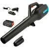 Dmuchawa do liści akumulatorowa GARDENA PowerJet 18V P4A (z akumulatorem) 14890-20 Regulacja prędkości wydmuchu Tak