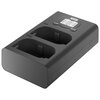 Ładowarka dwukanałowa NEWELL DL-USB-C do akumulatorów DMW-BLK22 Kolor Czarny