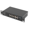 Switch LANBERG RSFE-8P-2GE-120 Architektura sieci Gigabit Ethernet
