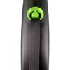 Smycz FLEXI Black Design S (5 m - 15 kg) Zielony Materiał Tworzywo sztuczne
