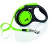 Smycz FLEXI New Neon S (5 m - 15 kg) Zielony