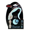 Smycz FLEXI New Comfort XS (3 m - 12 kg) Niebiesko-biały Przeznaczenie Dla psa