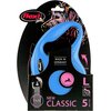 Smycz FLEXI New Classic L (5 m - 50 kg) Niebieski Przeznaczenie Dla psa