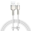 Kabel USB - Lightning BASEUS Cafule 2 m Biały