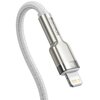 Kabel USB - Lightning BASEUS Cafule 2 m Biały Obsługiwane zasilanie [W] do 20