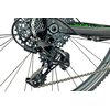 Rower gravel FONDRIEST Raptor 1.0 M23 28 cali męski Czarno-zielony 2022 Piasta przód typ Center lock disc 32H for 12mm Thru Type Axle Old:100mm