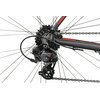 Rower szosowy FONDRIEST MIG 1.0 M22 28 cali męski Czarno-czerwony Hamulec tylny typ Szczękowy