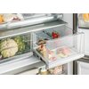Lodówka HAIER HTF-508DGS7 Side by Side No frost 190.5cm Srebrna Funkcje dodatkowe Strefa Humidity Zone