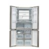 Lodówka HAIER HTF-508DGS7 Side by Side No frost 190.5cm Srebrna Czas utrzymania temperatury w przypadku braku zasilania [h] 12