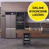 Lodówka HAIER HTF-508DGS7 Side by Side No frost 190.5cm Srebrna Liczba drzwi 4