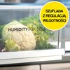 Lodówka HAIER HTF-508DGS7 Side by Side No frost 190.5cm Srebrna Kolor producenta Srebrne szkło