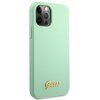 Etui GUESS Metal Logo Script do Apple iPhone 12 Pro Max Zielony Marka telefonu Apple