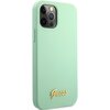 Etui GUESS Metal Logo Script do Apple iPhone 12/12 Pro Zielony Marka telefonu Apple