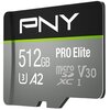 Karta pamięci PNY microSDXC Pro Elite 512GB Adapter w zestawie Tak