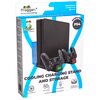 Podstawka chłodząco - ładująca FROGGIEX do PS4 Czarny Funkcja produktu Ładowanie urządzeń peryferyjnych ze złączem USB