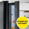Lodówka HAIER HB26FSNAAA Side by Side No Frost 190cm Grafitowa Kostkarka System ABT Kolor producenta Tytanowy
