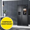 Lodówka SAMSUNG RS6HA8891B1 EF Family Hub Side by Side AI No frost 178cm Grafitowa Podajnik wody Twin Cooling Plus, 5 trybów chłodzenia z Cool Select+ Kolor / wykończenie boków Grafitowa stal