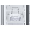 Lodówka SAMSUNG RS66A8100S9 EF Side by Side No Frost 178cm Srebrna Twin Cooling Plus Szklane wykończenie drzwi Nie