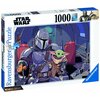 Puzzle RAVENSBURGER Star Wars Mandalorian (1000 elementów)