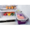 Pojemnik silikonowy MILLA HOME MSC102 0.54 L Fioletowy Materiał Tworzywo PP