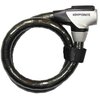 Zapięcie rowerowe KRYPTONITE Kryptoflex 2080 004158 Linka Czarny