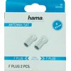 Adapter Wtyk F 6.5 HAMA 205205 2 szt. Rodzaj Wtyk antenowy