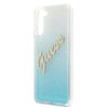 Etui GUESS Glitter Gradient Script do Samsung Galaxy S21+ Niebieski Model telefonu Galaxy S21+