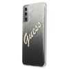 Etui GUESS Glitter Gradient Script do Samsung Galaxy S21+ Czarny Seria telefonu Galaxy S