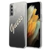 Etui GUESS Glitter Gradient Script do Samsung Galaxy S21+ Czarny Marka telefonu Samsung