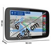 Nawigacja samochodowa TOMTOM GO Discover 6" Europa Sterowanie głosem Zainstalowane mapy Australia