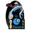 Smycz FLEXI New Comfort M (5 m - 25 kg) Niebieski Przeznaczenie Dla psa