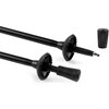 Kijki trekkingowe SPOKEY Bastone (105 - 135 cm) Beżowy Końcówka Widia