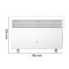 Grzejnik konwektorowy XIAOMI Mi Smart Space Heater S Funkcje Termostat, Wyłącznik czasowy, Zabezpieczenie przed przegrzaniem