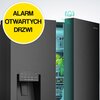 Lodówka HISENSE RQ760N4AFF Side by Side No frost 178.5cm Czarna Podajnik wody Kostkarka Funkcje Dystrybutor wody, Komora zero, Szybkie chłodzenie