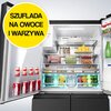 Lodówka HISENSE RQ760N4AFF Side by Side No frost 178.5cm Czarna Podajnik wody Kostkarka Liczba drzwi 4