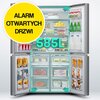 Lodówka HISENSE RQ760N4AIF Side by Side No Frost 178.5cm Srebrna Podajnik wody Kostkarka 3 strefy zmiennej temperatury Licowane drzwi Nie