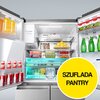 Lodówka HISENSE RQ760N4AIF Side by Side No Frost 178.5cm Srebrna Podajnik wody Kostkarka 3 strefy zmiennej temperatury Funkcje Dystrybutor wody, Komora zero, Szybkie chłodzenie