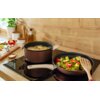 Patelnia TEFAL Eco-Respect G2540453 24 cm Powłoka zewnętrzna Aluminium