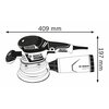 Szlifierka mimośrodowa BOSCH GEX 40-150 060137B201 Waga [kg] 2.4
