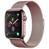Pasek DEVIA Elegant Milanese do Apple Watch (42/44/45mm) Różowe złoto