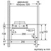 Okap BOSCH Serie 2 DFM064W54 Srebrny 388m3/h 67dB klasa B Szerokość [cm] 59.8